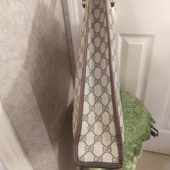 Gucci GG Supreme Monogram Web Tote - Picture 6 of 16